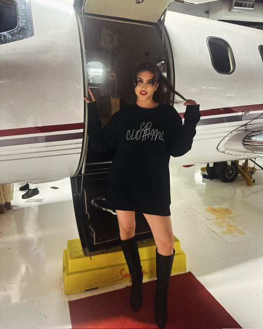 Co. Clothing Black Crewneck