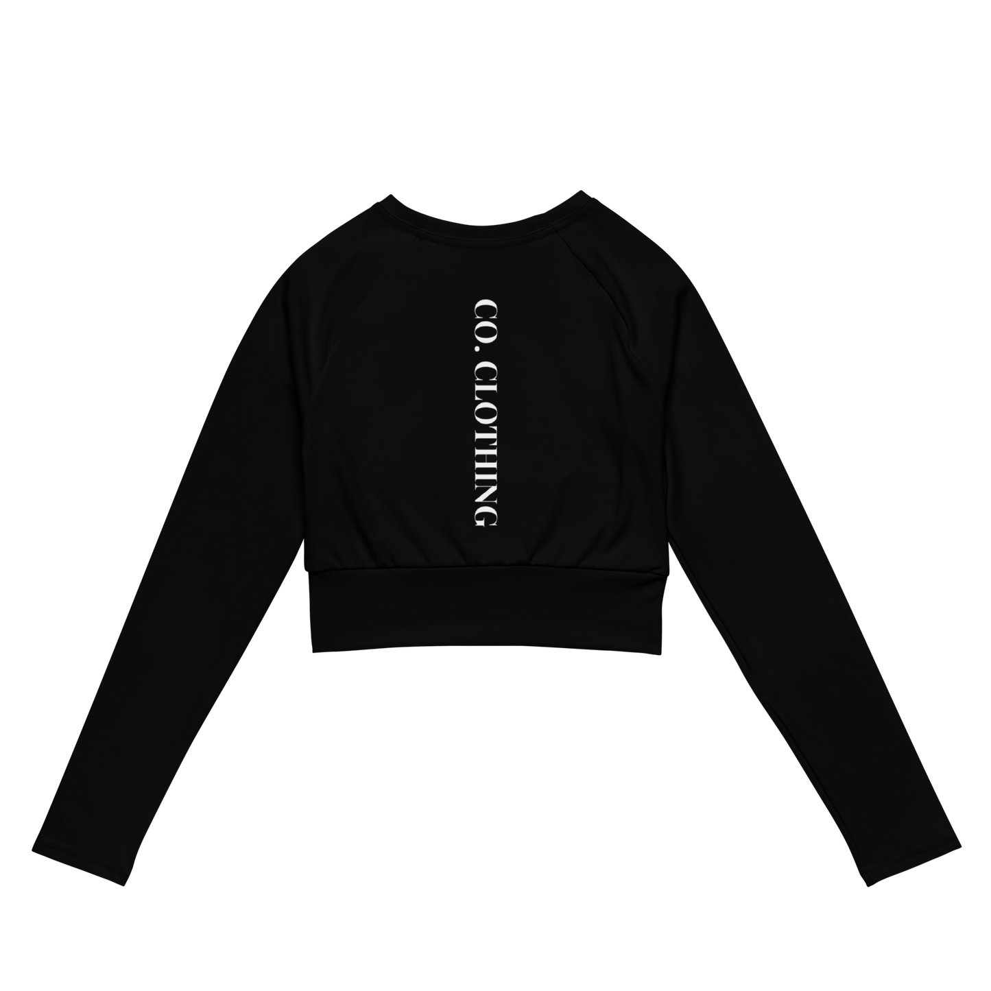 Co. Clothing SPORTSINTL- Recycled long-sleeve crop top