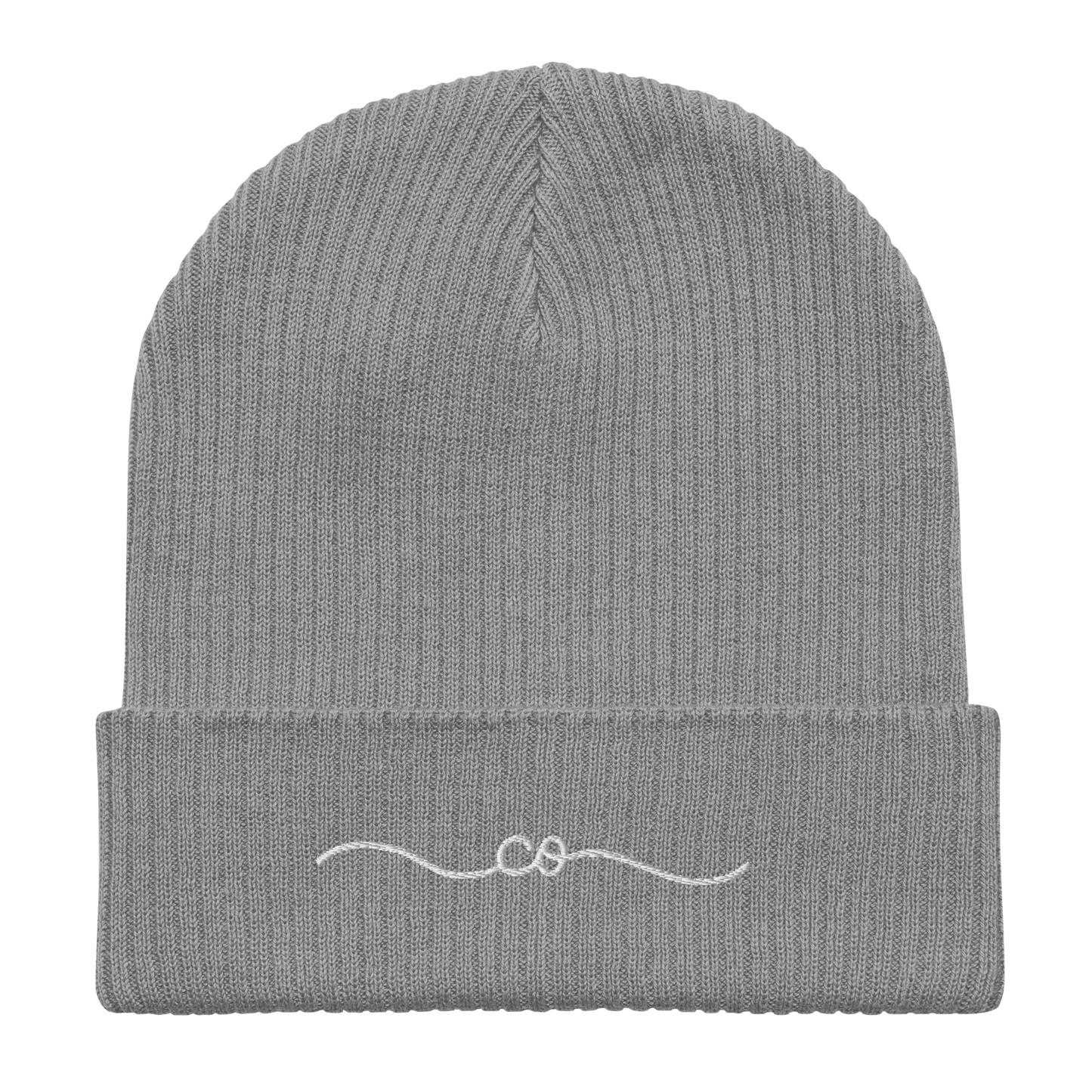CO. Classic Organic ribbed beanie