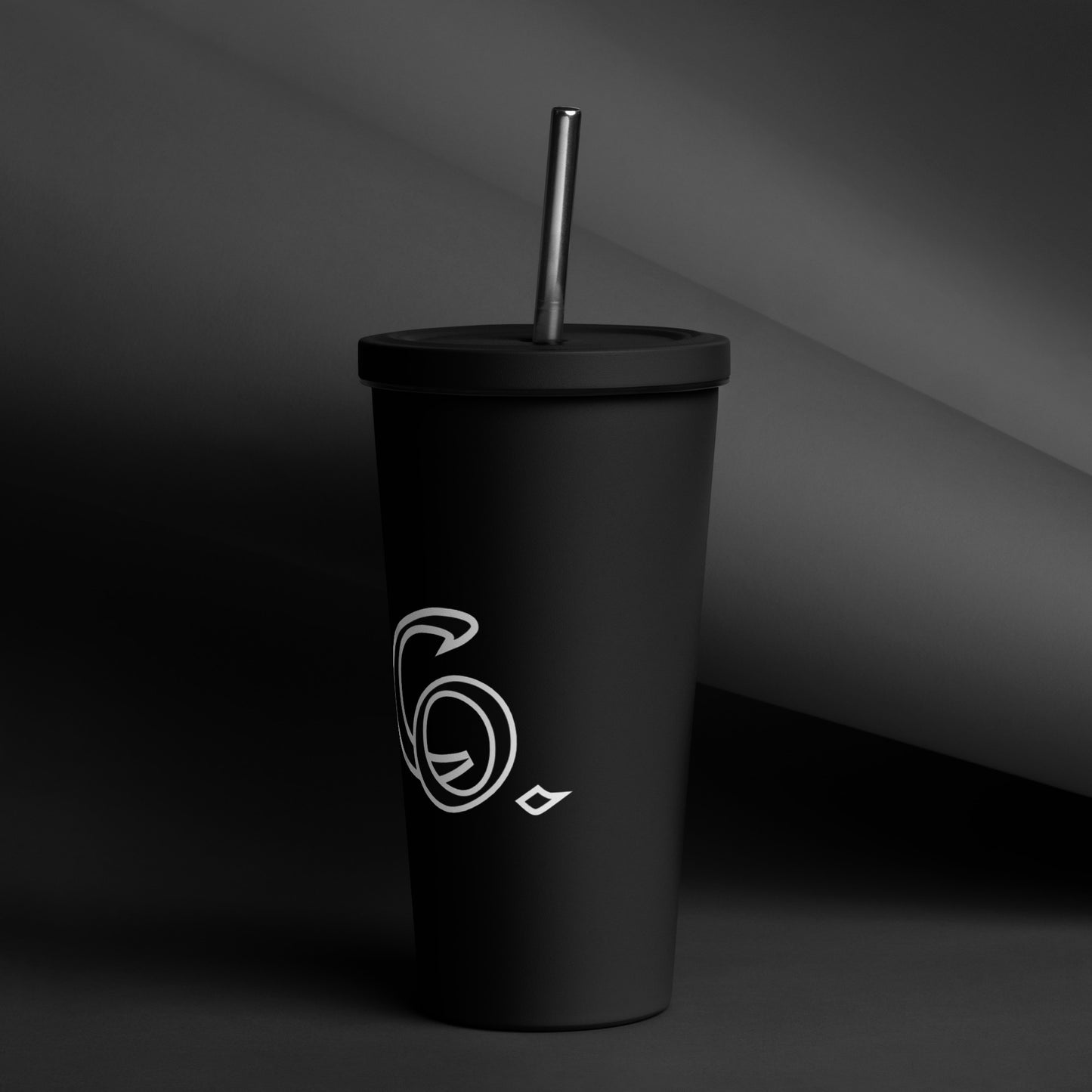 Co. Clothing Company Insulated tumbler with a straw