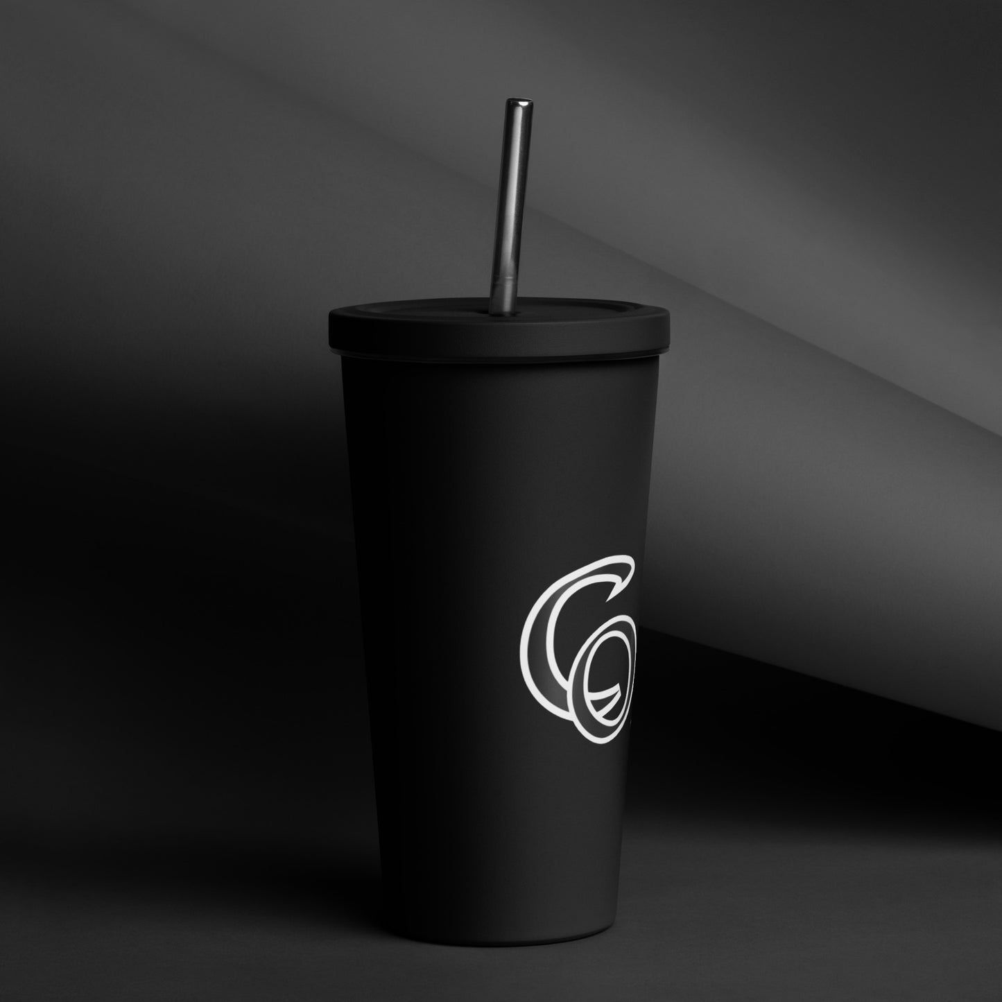 Co. Clothing Company Insulated tumbler with a straw