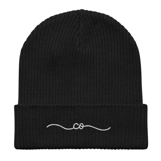 CO. Classic Organic ribbed beanie