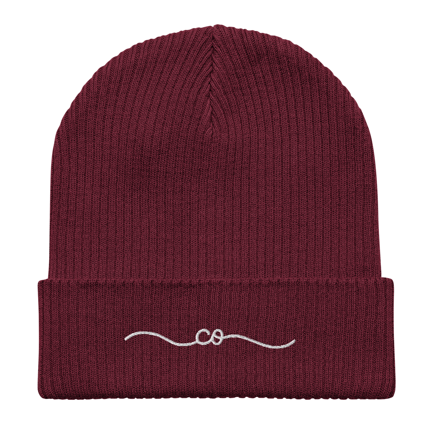 CO. Classic Organic ribbed beanie