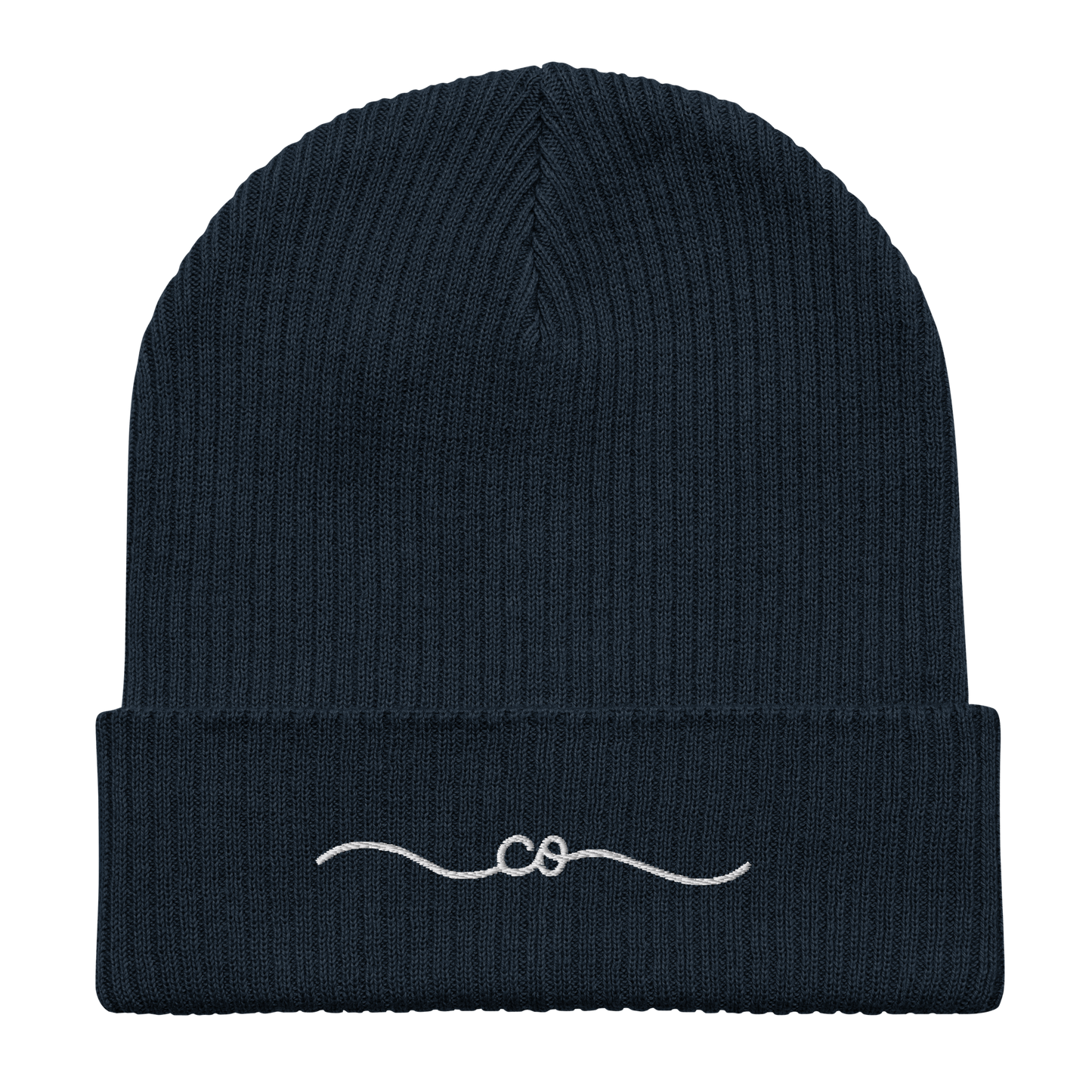 CO. Classic Organic ribbed beanie
